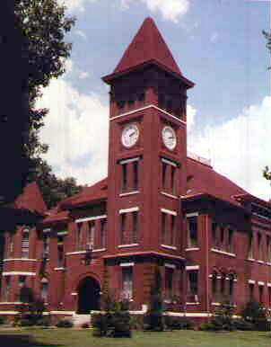 courthouse of Woodruff County at Augusta, Arkansas