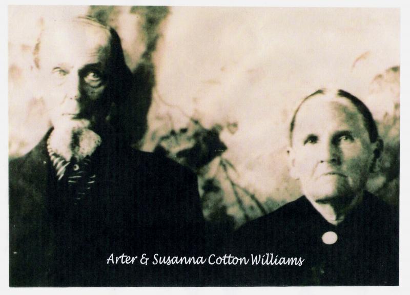 Arthur 'Arter' and Susanna Cotton Williams