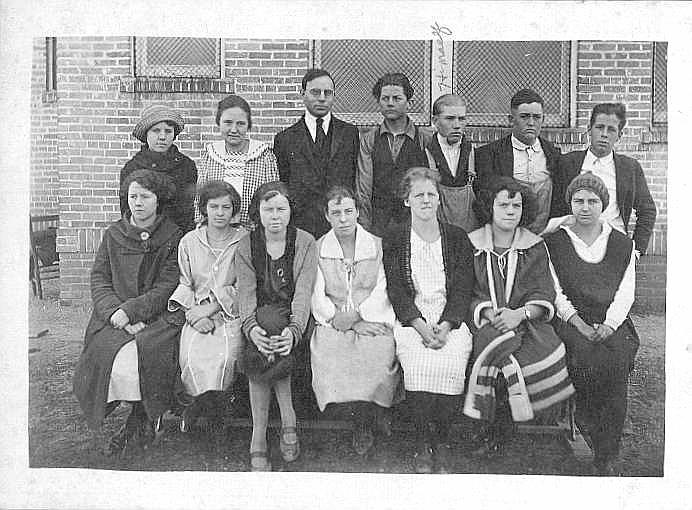 Banks School Class about 1920
