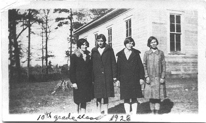 Farmville School 10th Grade Class, 1928