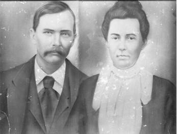 Unknown 2nd husband and Tennie Reep Graves Unknown