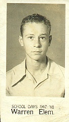 Johnny Fred Holt, SCHOOL DAYS 1947 - '48, Warren Elementary