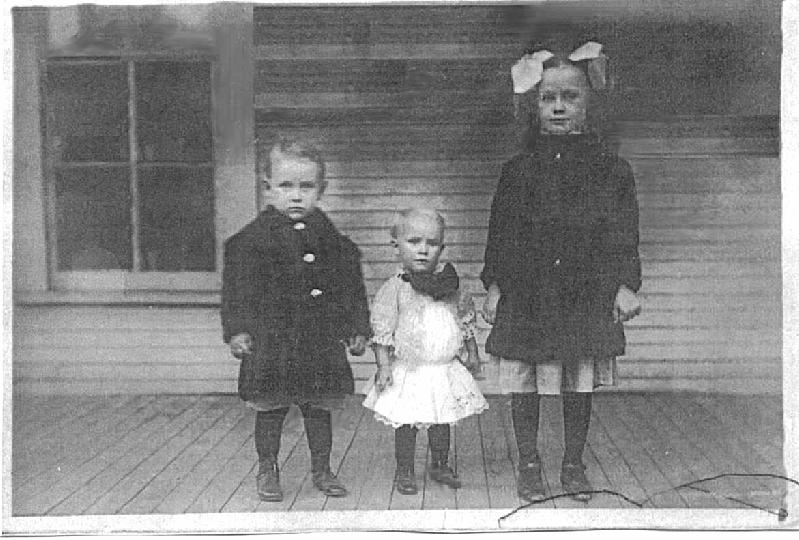 Otha Lewis, Frances Genetta and Lilly Odel Poole