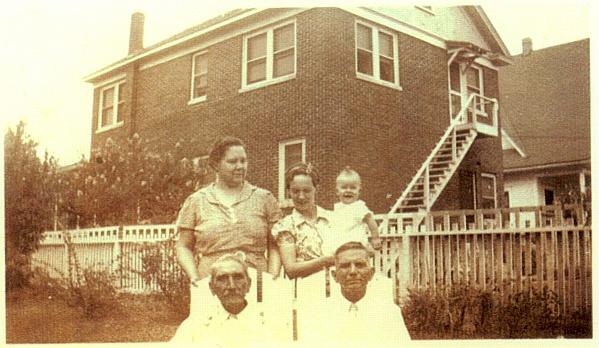 Jesse Robertson Moseley Family - Five Generations