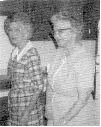 Sisters, Ollie Temple Colvin and Bea Temple Price