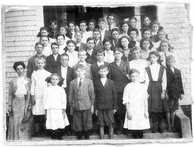 School Class, probably 1906