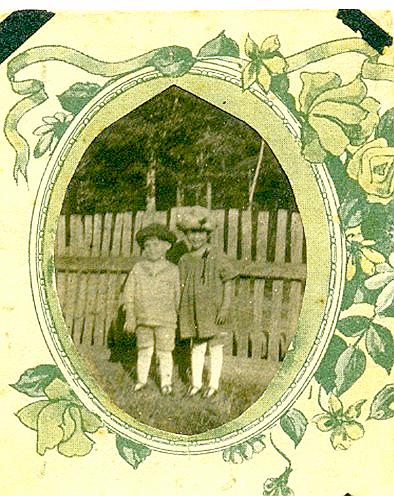 Back of picture says 'To uncle Hoyle From Terrel and Geraldine Johnsville Ark.'