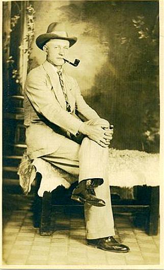 Unknown Man with pipe