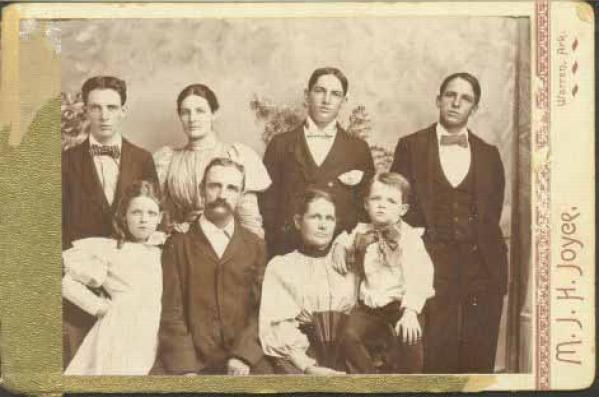 Unknown Photo found in a Martin Family Album - Can you help identify these people? 