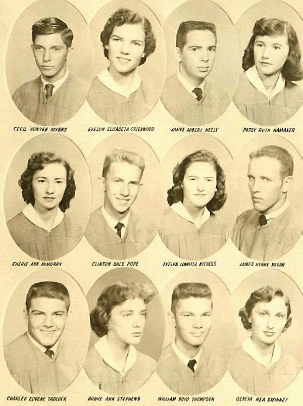 Warren High School Class of 1957 Senior Picture part b
