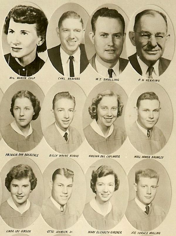 Warren High School Class of 1957 Senior Picture part c