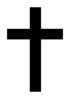 Christian Cross emblem