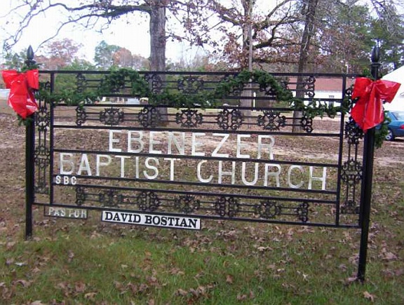Ebenezer Church Sign