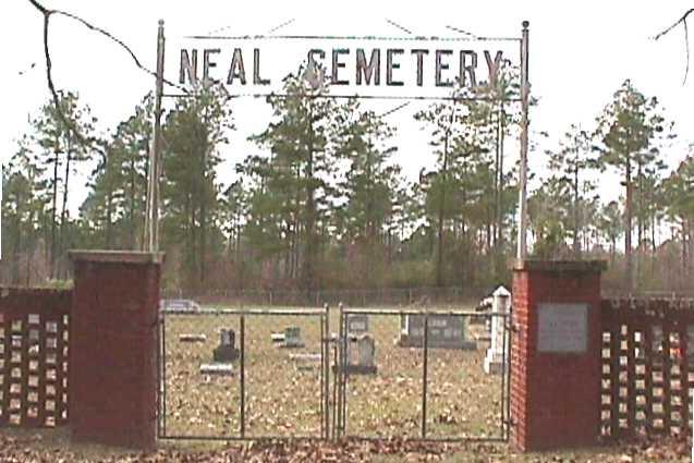 Neal Cemetery Sign