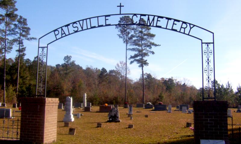 Pattsville Cemetery Sign