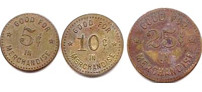 Hamilton Company Warren Arkansas tokens