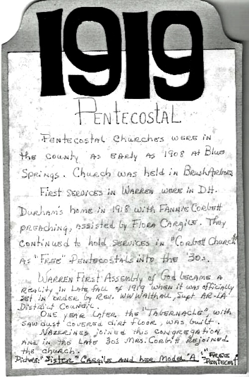 1919 Pentecostal