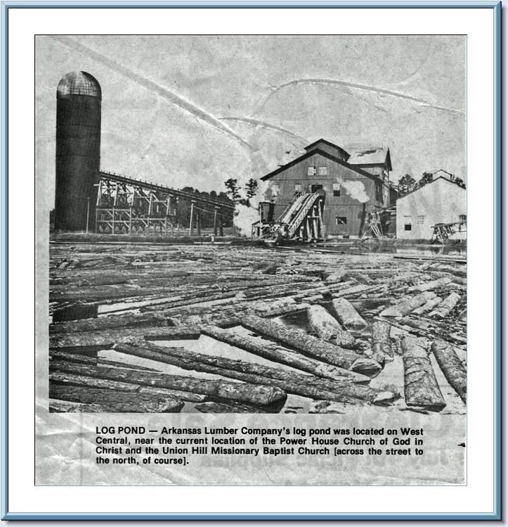 Arkansas Lumber Company, Warren, Arkansas; original is located at the Bradley County Historical Museum
