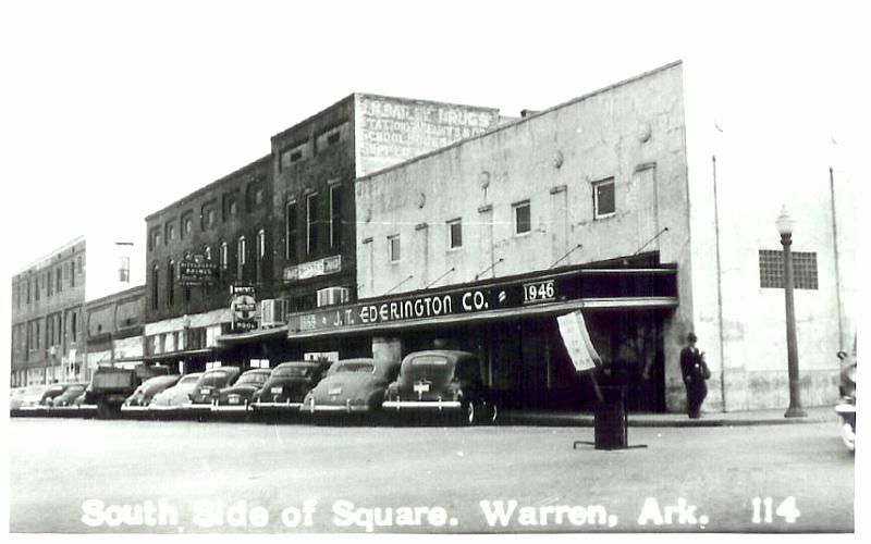 Downtown Warren, Arkansas, South Side of Square