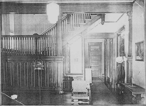 Inside the old Frazer's Funeral Home