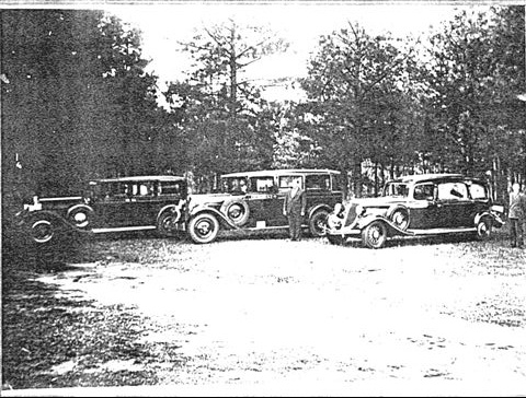 Funeral Cars at the old Frazer's Funeral Home
