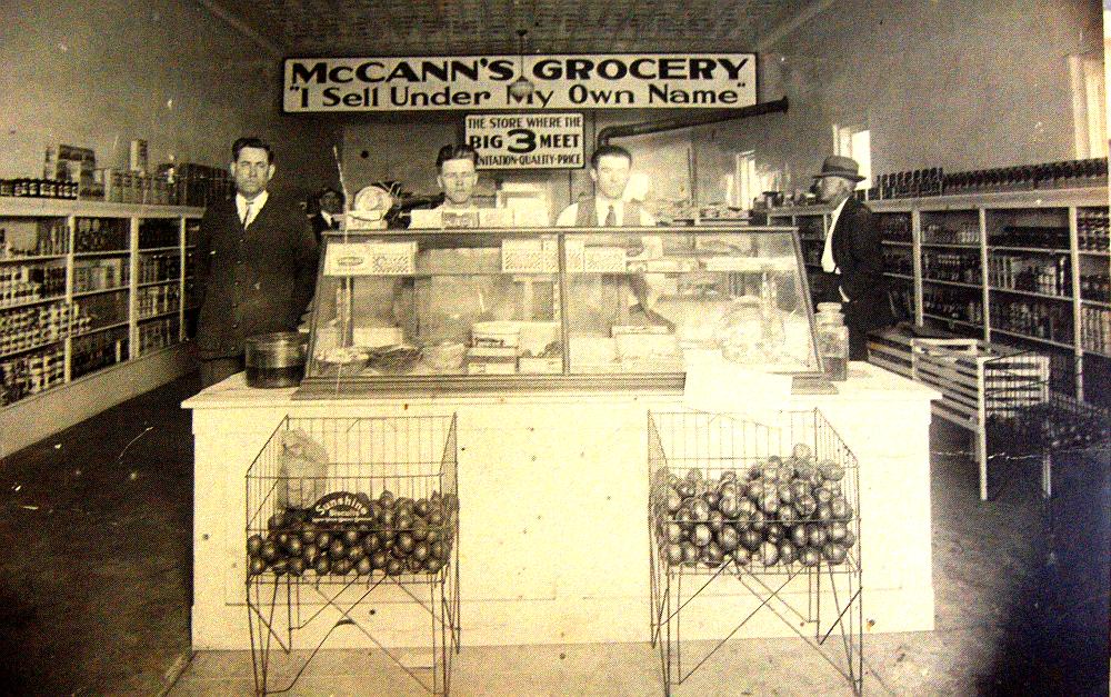 McCann's Grocery photo located at the Bradley County Historical Museum