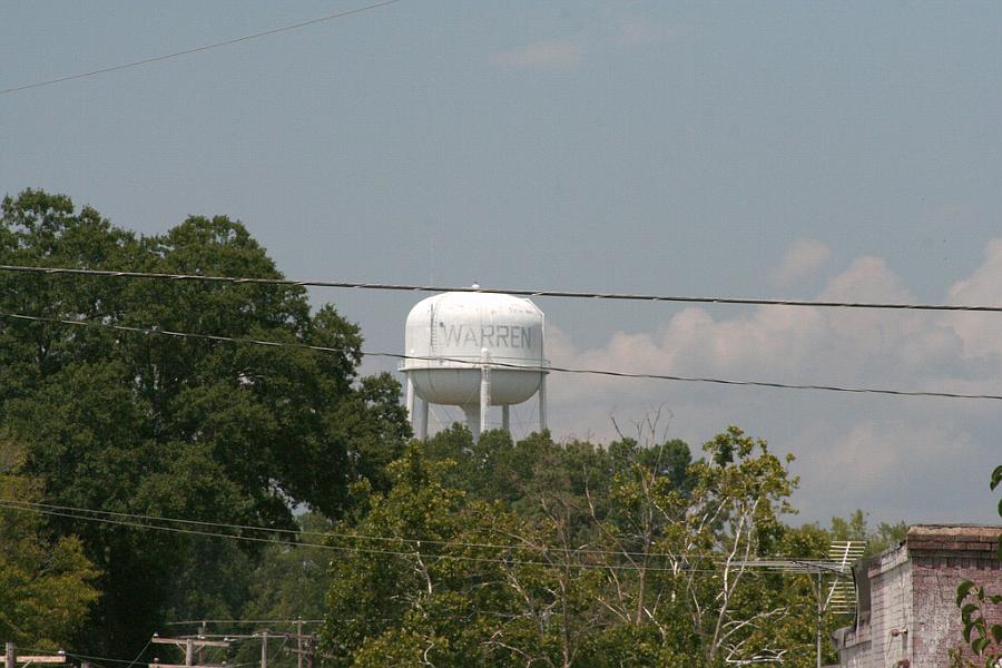 Warren water tower