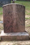Gladys Edna Lain Tombstone