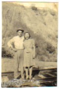 T. A. and Mary (Bell) Maroney Honeymoon