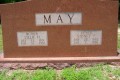 Lillie H. and Sidney T. May Tombstone