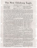 New Edinburg Eagle Page 1