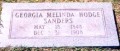 Georgia Melinda Hodge Sanders