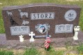 Ellen E. & Carroll Dean Storz Tombstone