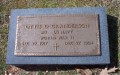 Ottis O. Granderson Tombstone
