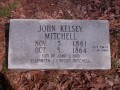 John Kelsey Mitchell Tombstone