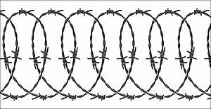 barbed wire