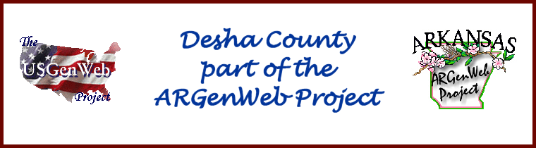 Desha County, ARGenWeb banner
