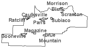 Logan County City Map