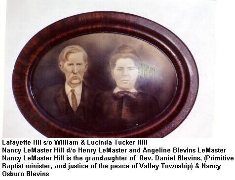 Lafayette & Nancy LeMaster Hill