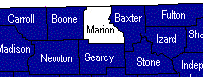 Map of Sister Counties