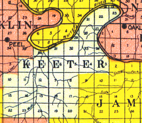 Keeter Township Map