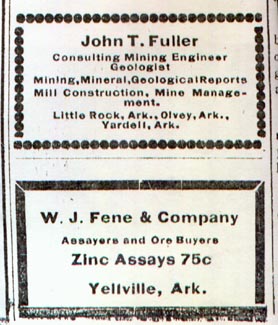 John Fuller Ad & W J Fern Company Ad