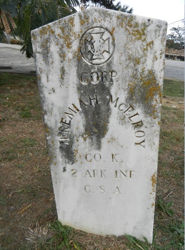 Mt. Ida Cemetery, Montgomery Co. Arkansas. This headstone was ordered in 1936.1944 headstone.