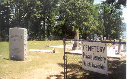 Buckville Cemetery.  Private Cemetery.  No lots available.