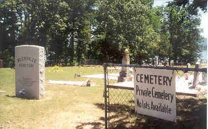 Buckville Cemetery.  Private Cemetery.  No lots available.