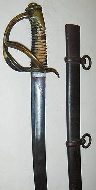 S & K import, model 1840 cavalary saber