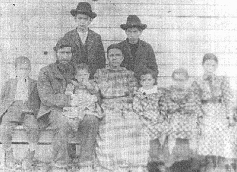 John Henry Fryar and family about 1902 