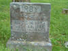 Another photo of Alice Irby's headstone