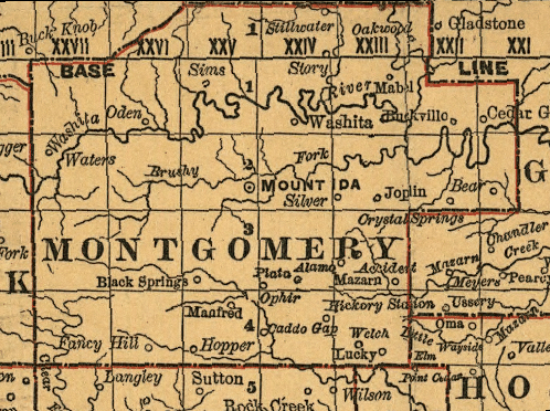 Rand McNally Map 1898