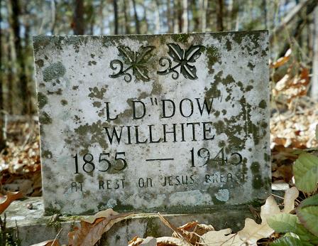 Taken Nov. 2006. The only engraved headstone standing.